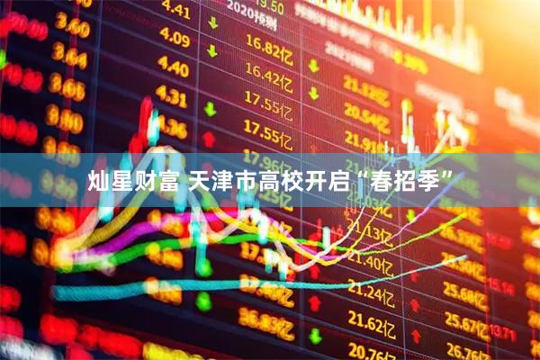 灿星财富 天津市高校开启“春招季”