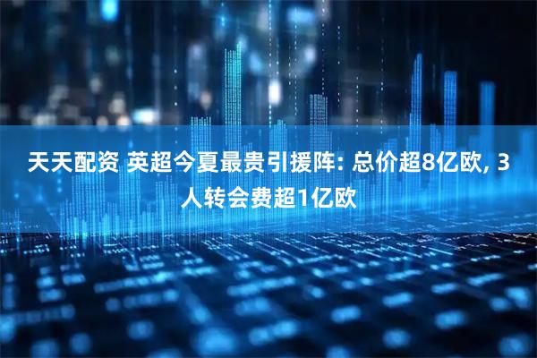 天天配资 英超今夏最贵引援阵: 总价超8亿欧, 3人转会费超1亿欧